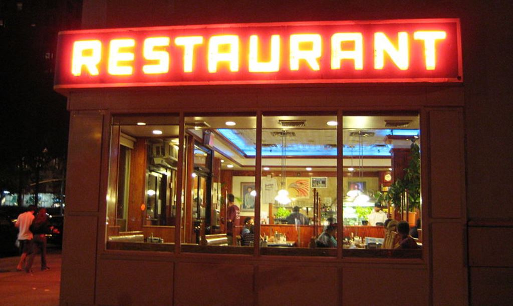 view of a restaurant